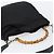 Borsa a mano in nylon Gucci Bamboo 2 in 1 Nero Argento 001 2404 1577 Auth gh771 - vista 6