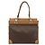 Céline Borsa a mano in tela Macadam CELINE marrone oro Auth ti3457 D'oro - vista 2