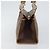 Céline Borsa a mano in tela Macadam CELINE marrone oro Auth ti3457 D'oro - vista 3