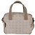 CHANEL Nuova Borsa da Viaggio in Nylon 2way Beige Argento CC Auth 145353 - vista 13