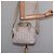 CHANEL Nuova Borsa da Viaggio in Nylon 2way Beige Argento CC Auth 145353 - vista 25