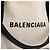 Borsa Cabas XS BALENCIAGA in tela e pelle blu navy, bianco, nero e argento 390346 Auth gh775 - vista 19
