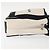 Borsa Cabas XS BALENCIAGA in tela e pelle blu navy, bianco, nero e argento 390346 Auth gh775 - vista 3