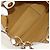 Autre Marque Borsa a Spalla Stella MacCartney in Pelle Beige Oro Auth BA7552 D'oro - vista 10