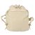 Sac à dos PRADA en nylon blanc argenté Auth 149779 - vue 2