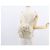 Sac à dos PRADA en nylon blanc argenté Auth 149779 - vue 26
