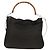 Borsa a mano in nylon Gucci Bamboo 2way marrone argento 001 1577 Auth ep11538 - vista 2