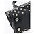 Borsa a mano in pelle nera con borchie Jimmy Choo Auth 149751 Nero Argento - vista 14