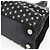 Borsa a mano in pelle nera con borchie Jimmy Choo Auth 149751 Nero Argento - vista 15