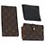 LOUIS VUITTON Portafoglio Monogram Epi 3 Set Nero LV Auth 150323 Monogramma