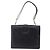 Autre Marque Borsa a spalla in pelle nera e oro Nova Check di Burberrys Auth bs30769 Nero D'oro - vista 2