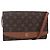 LOUIS VUITTON Borsa a Spalla Monogram Bordeaux 24 M51798 Auth LV ep11920 Monogramma