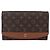 LOUIS VUITTON Borsa a Spalla Monogram Bordeaux 24 M51798 Auth LV ep11920 Monogramma - vista 13