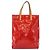 LOUIS VUITTON Monogram Vernis Reade MM Hand Bag Red Rouge M91086 LV Auth 152096 - view 13