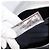 BALENCIAGA Borsa a Mano Grease in Pelle Argento 203249 Auth bs30812 - vista 12