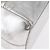 BALENCIAGA Borsa a Mano Grease in Pelle Argento 203249 Auth bs30812 - vista 15