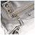 BALENCIAGA Borsa a Mano Grease in Pelle Argento 203249 Auth bs30812 - vista 18