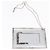 BALENCIAGA Borsa a Mano Grease in Pelle Argento 203249 Auth bs30812 - vista 24