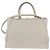 Borsa a mano FENDI 2Jours in pelle 2 in 1 bianco oro Auth bs30333 D'oro - vista 13