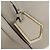 Borsa a mano FENDI 2Jours in pelle 2 in 1 bianco oro Auth bs30333 D'oro - vista 20