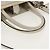Borsa a mano FENDI 2Jours in pelle 2 in 1 bianco oro Auth bs30333 D'oro - vista 7