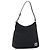 Borsa a Spalla in Tela Zucchino FENDI Nera Argento Auth 149754 Nero