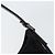 Borsa a Spalla in Tela Zucchino FENDI Nera Argento Auth 149754 Nero - vista 10