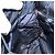 Borsa a mano PRADA in nylon blu navy e oro Auth bs29879 D'oro - vista 20