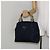Borsa a mano PRADA in nylon blu navy e oro Auth bs29879 D'oro - vista 23