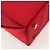 Borsa a mano Gancini in raso rosso e oro Auth 145507V di Salvatore Ferragamo D'oro - vista 15