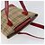 Borsa Tote Nova Check in Tela Beige Oro Auth BA6606 di BURBERRY D'oro - vista 6