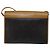 Borsa a Spalla in Tela Honeycomb PVC Nera e Dorata Auth BA6582 Christian Dior Nero D'oro - vista 2