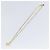 Collana Christian Dior metallo oro Auth sw1633 D'oro - vista 8