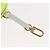 LOUIS VUITTON Pochette Ellipse BB Pile Bianco Giallo Chiaro Verde Auth 146358 - vista 8