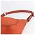 Borsa a Spalla PRADA Nylon Arancione Auth 146486 - vista 14