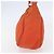 Borsa a Spalla PRADA Nylon Arancione Auth 146486 - vista 4