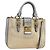 Borsa Miu Miu Madras in pelle 2 in 1 oro Auth mr1549 D'oro
