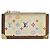 LOUIS VUITTON Pochette Cles Monogramm Multicolor Tasche Weiß M92655 Auth 153418 - Ansicht 13