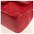 CHANEL Matelassé 17 Borsa a Spalla con Catena in Pelle di Agnello Rossa Oro CC Auth 144831SAM Rosso D'oro - vista 17