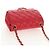 CHANEL Matelassé 17 Borsa a Spalla con Catena in Pelle di Agnello Rossa Oro CC Auth 144831SAM Rosso D'oro - vista 6