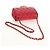 CHANEL Matelassé 17 Borsa a Spalla con Catena in Pelle di Agnello Rossa Oro CC Auth 144831SAM Rosso D'oro - vista 7