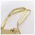 LOEWE Borsa a Spalla Anagram Pelle Oro Auth 153984 D'oro - vista 14