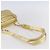 LOEWE Borsa a Spalla Anagram Pelle Oro Auth 153984 D'oro - vista 7