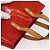 LOUIS VUITTON Monogram Vernis Reade PM Borsa a Mano Rossa M91088 LV Auth SW1770 Rosso - vista 6