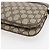 Borsa Gucci GG Supreme Web Sherry Line in PVC beige, oro e rosso 904 02 043 Auth BA7799 D'oro - vista 16