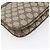 Borsa Gucci GG Supreme Web Sherry Line in PVC beige, oro e rosso 904 02 043 Auth BA7799 D'oro - vista 17