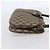 Borsa Gucci GG Supreme Web Sherry Line in PVC beige, oro e rosso 904 02 043 Auth BA7799 D'oro - vista 4