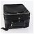 Saffiano Valigia PRADA in pelle Safiano Nera Argento Auth mr1541 Nero - vista 7