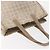 CHANEL Nuova Borsa Tote da Viaggio Nylon Beige Oro CC Auth bs30087 D'oro - vista 7
