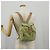 Mochila PRADA de nylon beige plata auténtica 145849 - vista 32